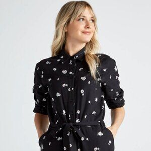 Lucky Brand Floral Cotton Jumpsuit